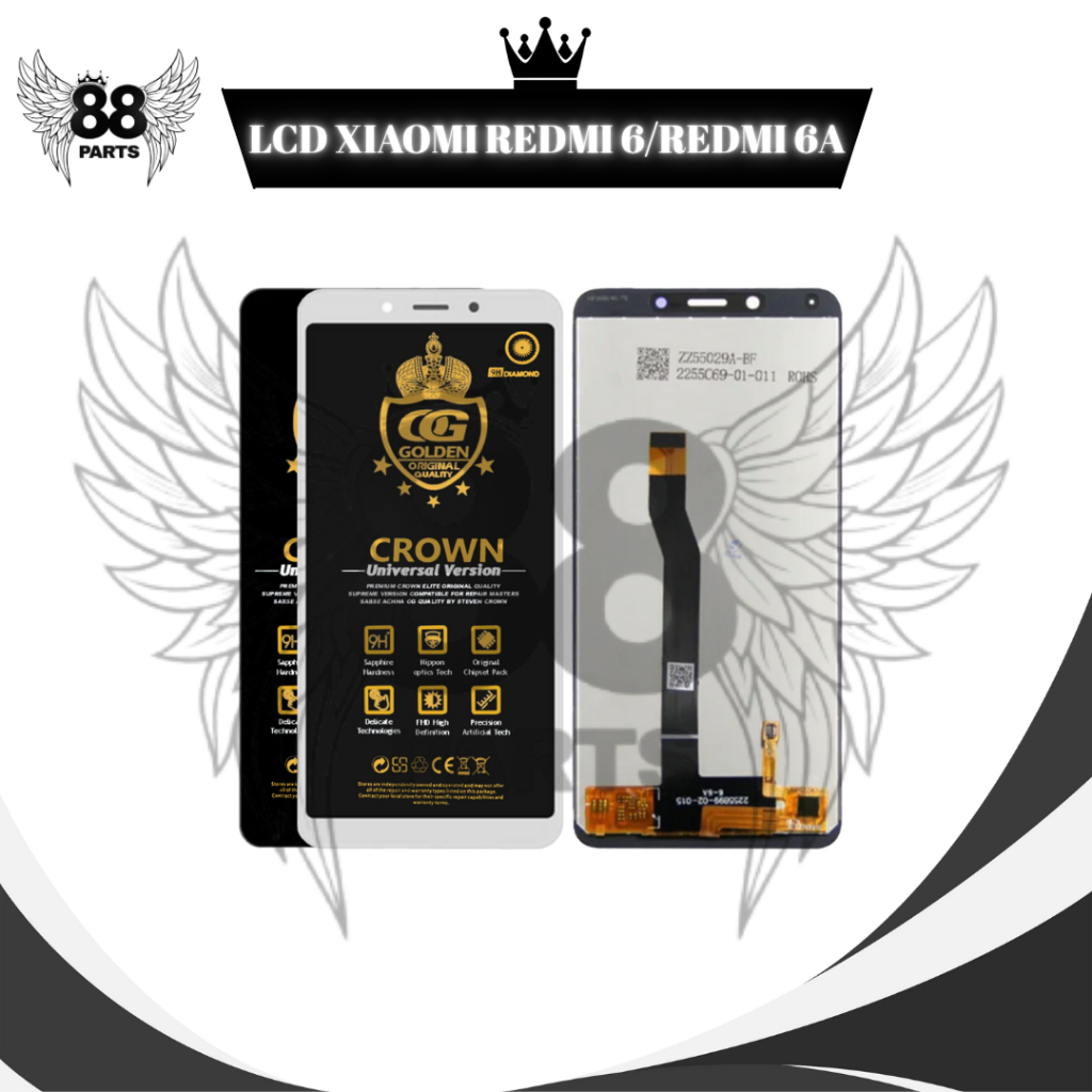 LCD XIAOMI REDMI 6 / REDMI 6A TOUCHSCREEN FULL SET / LCD COMPLETE ORIGINAL LCD