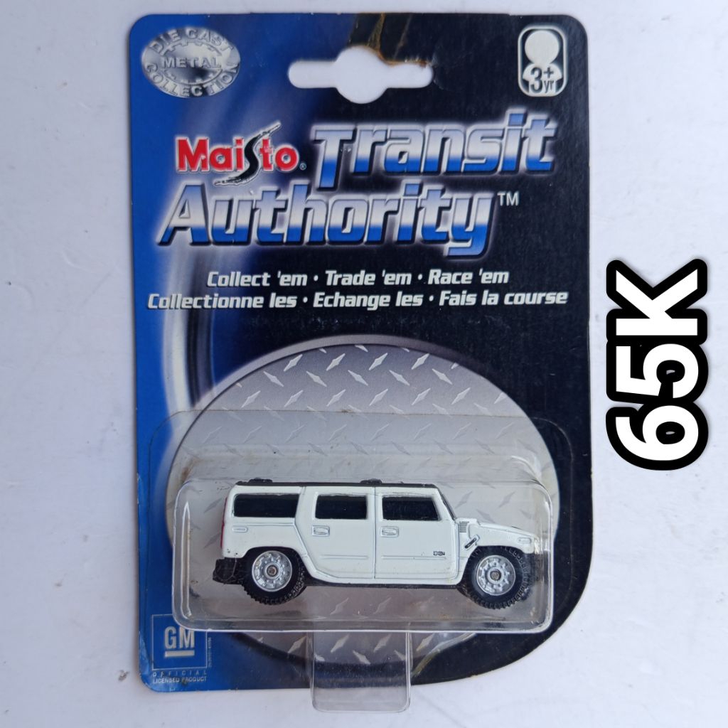 Diecast Skala 64 Maisto Hummer