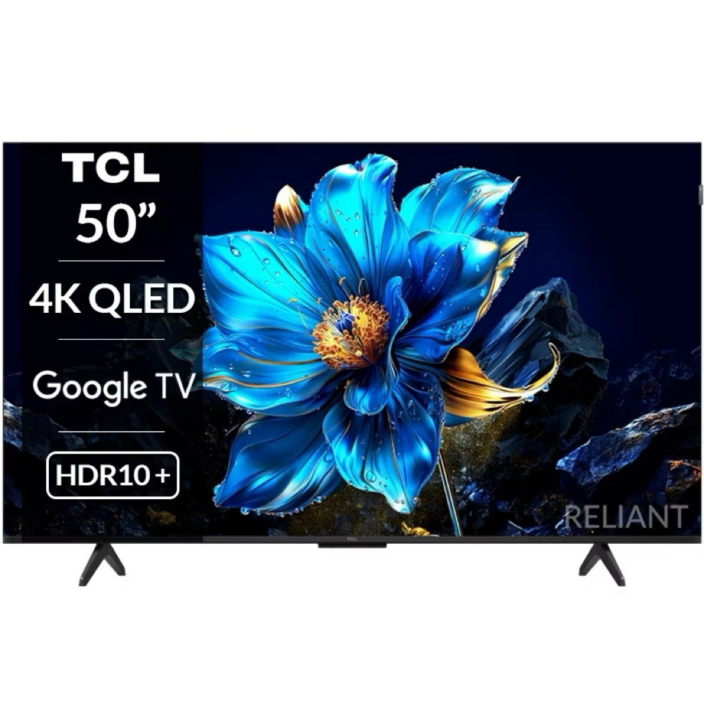 TCL 50 Inch Google TV TCL 50P7K 4K QLED UHD Dolby Atmos TCL 50P7K