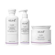 KEUNE CARE BLONDE SAVIOR SHAMPOO 300ML/ MASK 200ML/TREATMENT