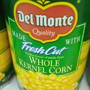 

Del monte whole kernel cron / Jagung Kaleng