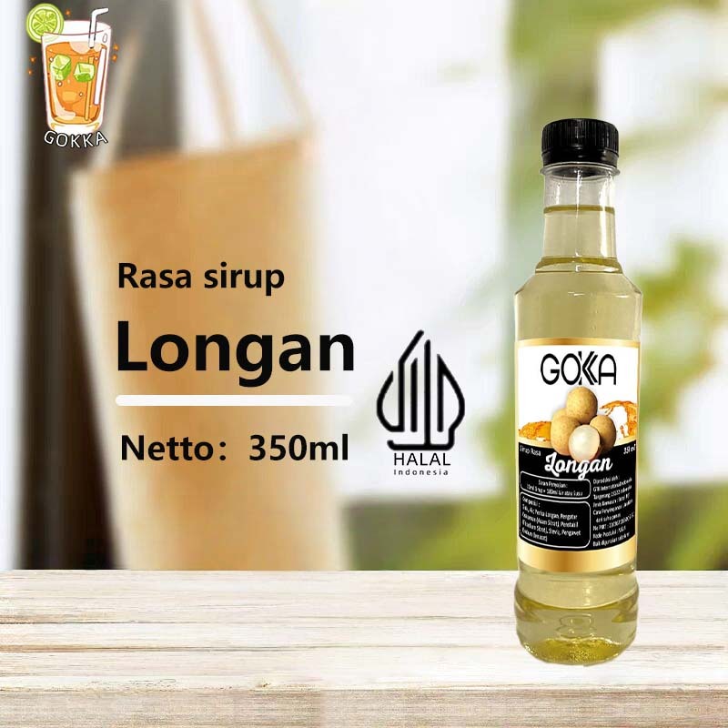 

GОKKA Syrup / Longan Flavoured Sirup / Sirup Longan 350ML International Halal