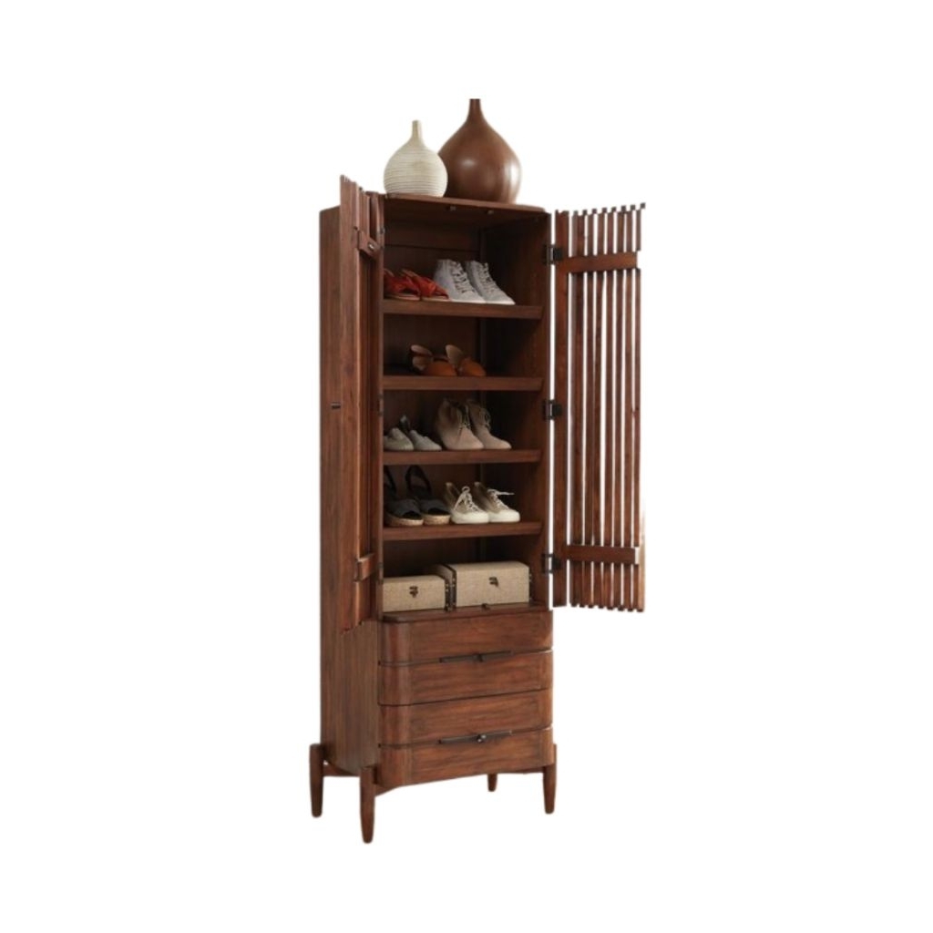 Lemari Buffet/Rak Sepatu/Lemari Kayu/ Lemari Minimalis/Lemari Aesthetic