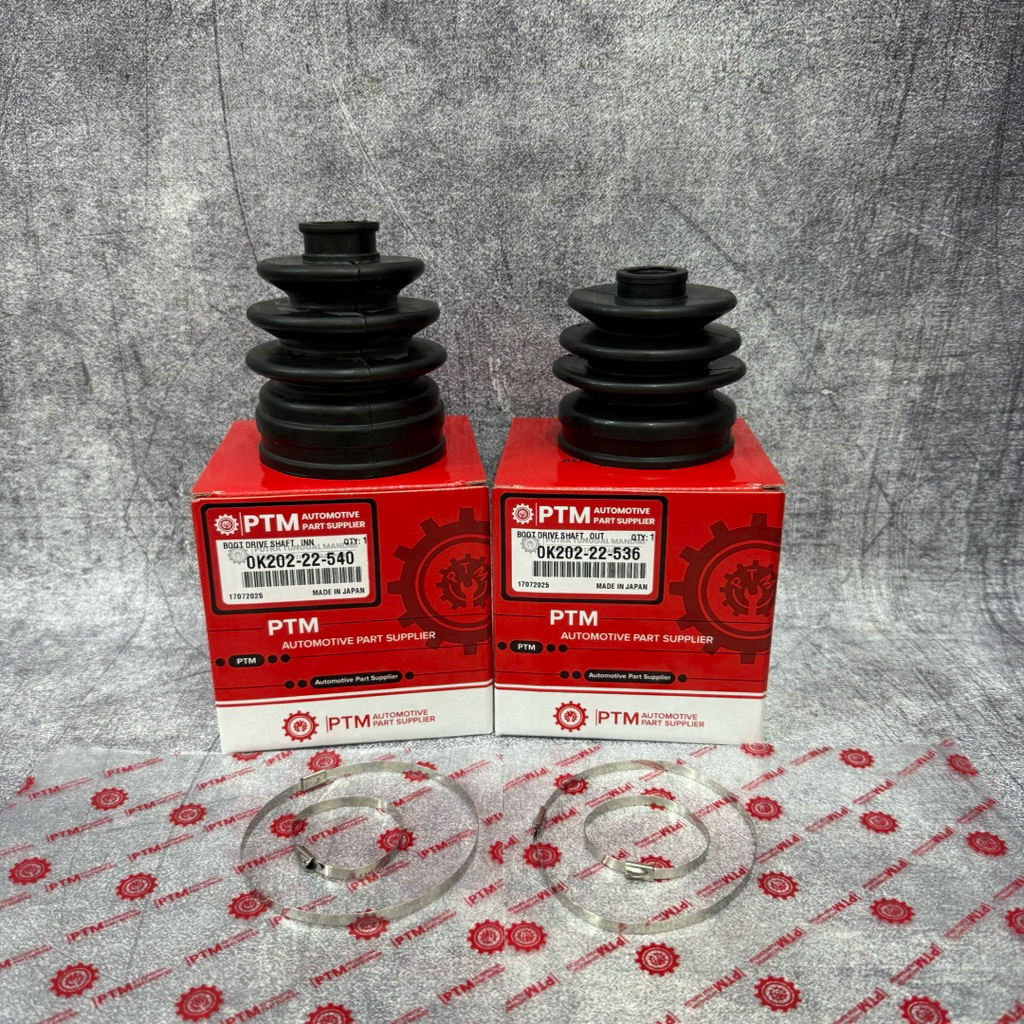 Boot CV Joint/Karet Drive Shaft Timor Bagian Dalam S515 1set(2pcs) +clamp 0K202-22-536/0K202-22-540 