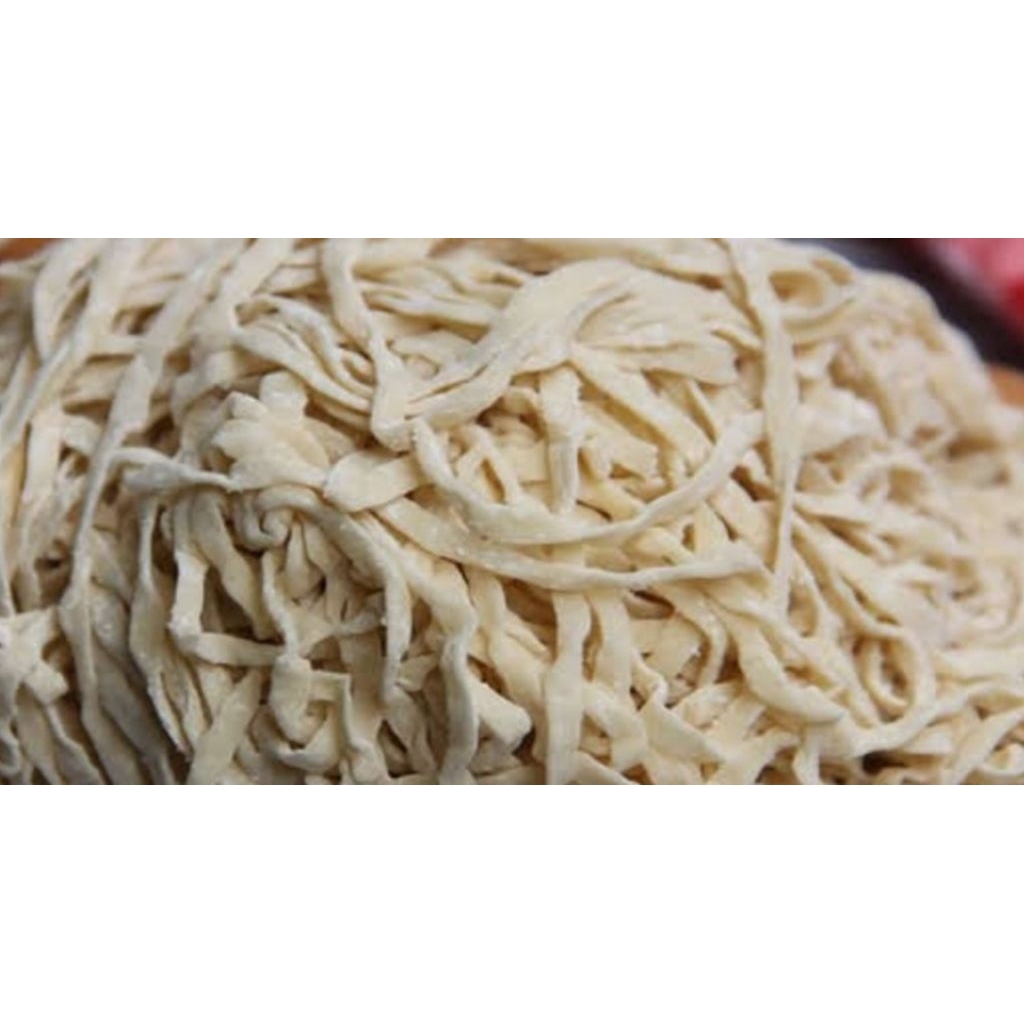 mie pangsit gepeng mentah