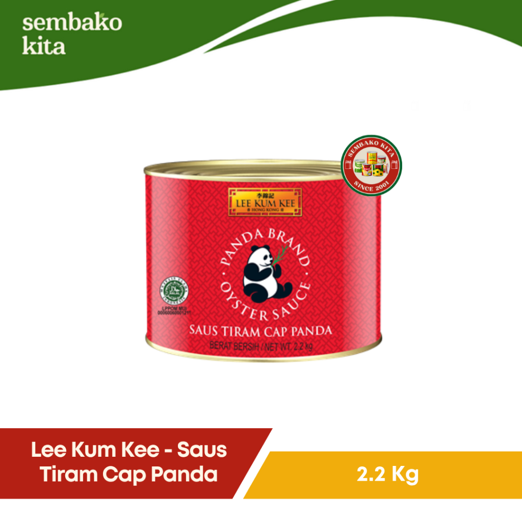 

Lee Kum Kee – Saus Tiram Cap Panda 2.2 kg