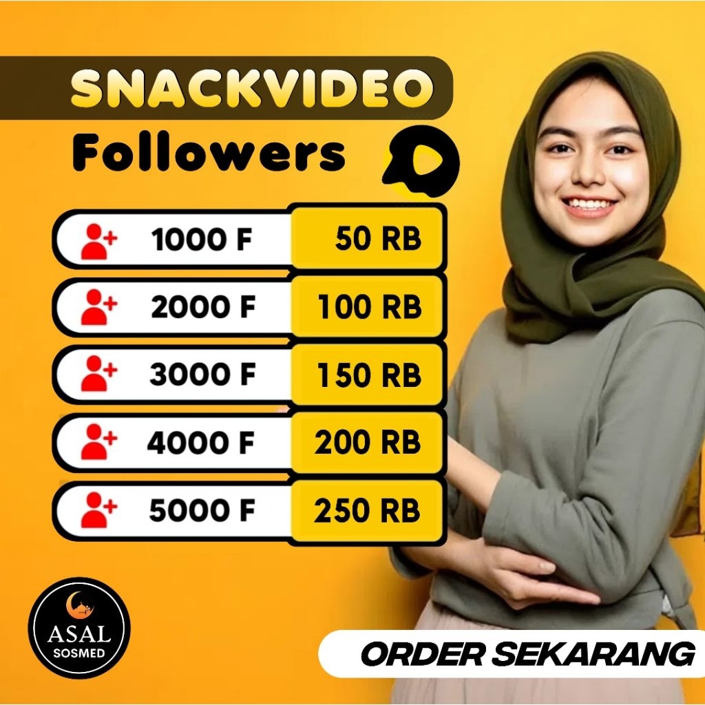 Snack video Followers Premium