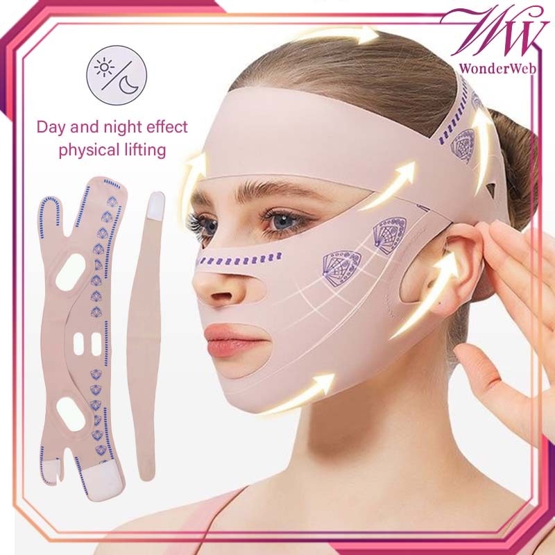 Sabuk Penirus Wajah V Shape Face Lifting Korset Wajah V Shape Korset Dagu Slim Face V Shape