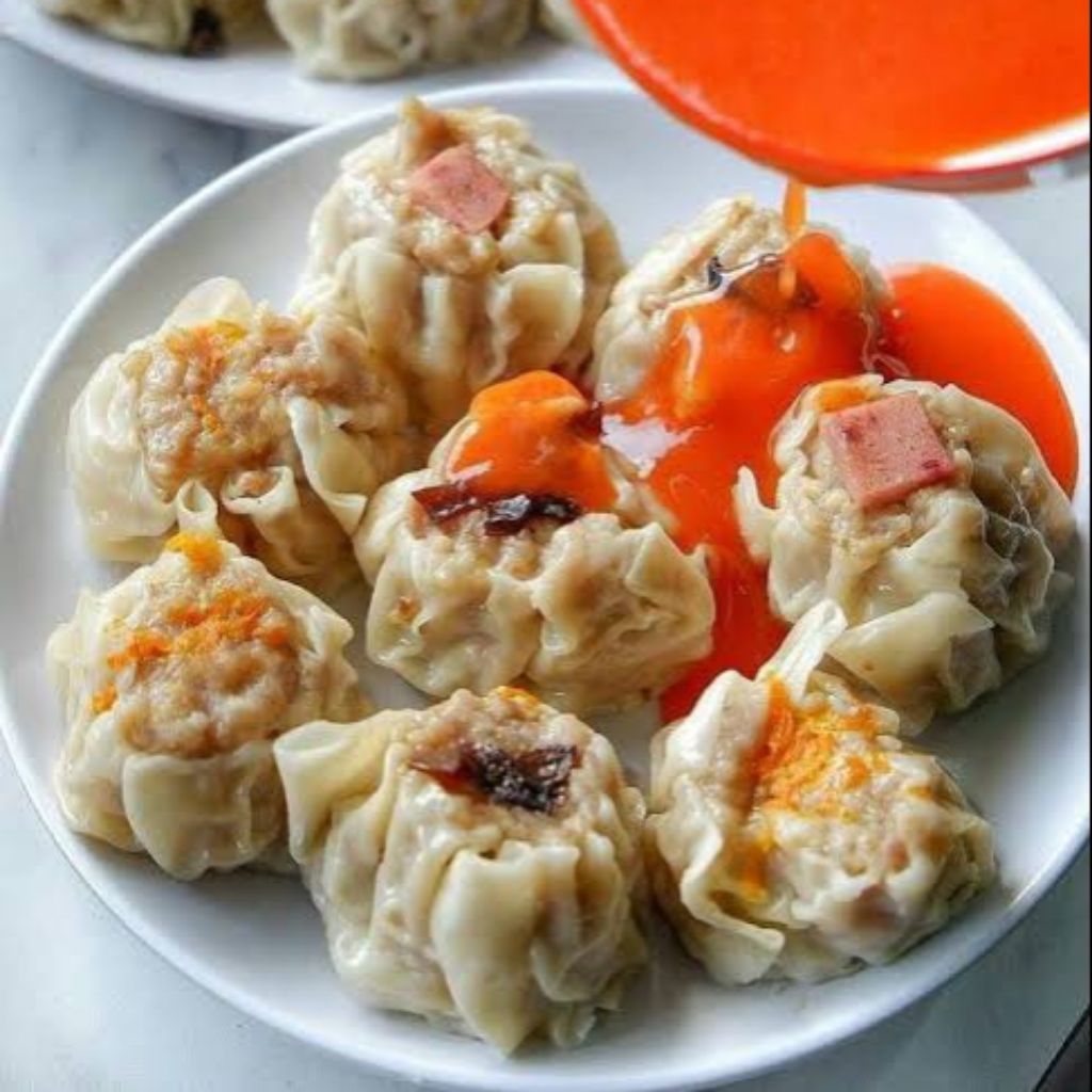 

Dimsum Reguler Saus Merah