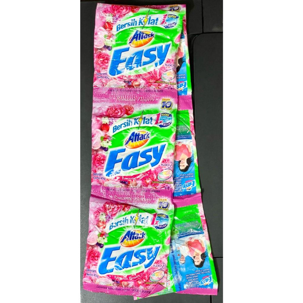 Attack Easy Sachet Isi 6pcs 45gr Sabun Baju