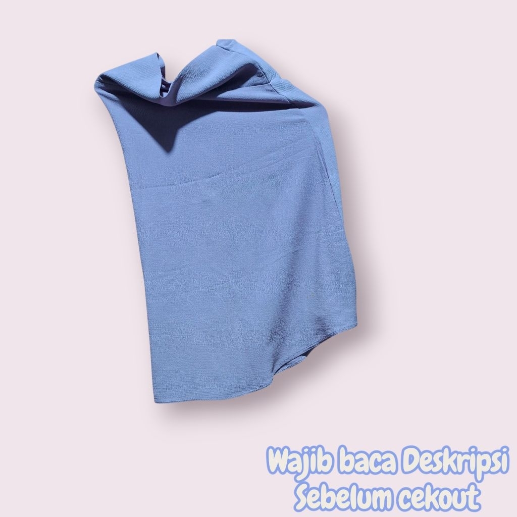 (PRELOVED) BERGO LANGSUNG WARNA LILAC