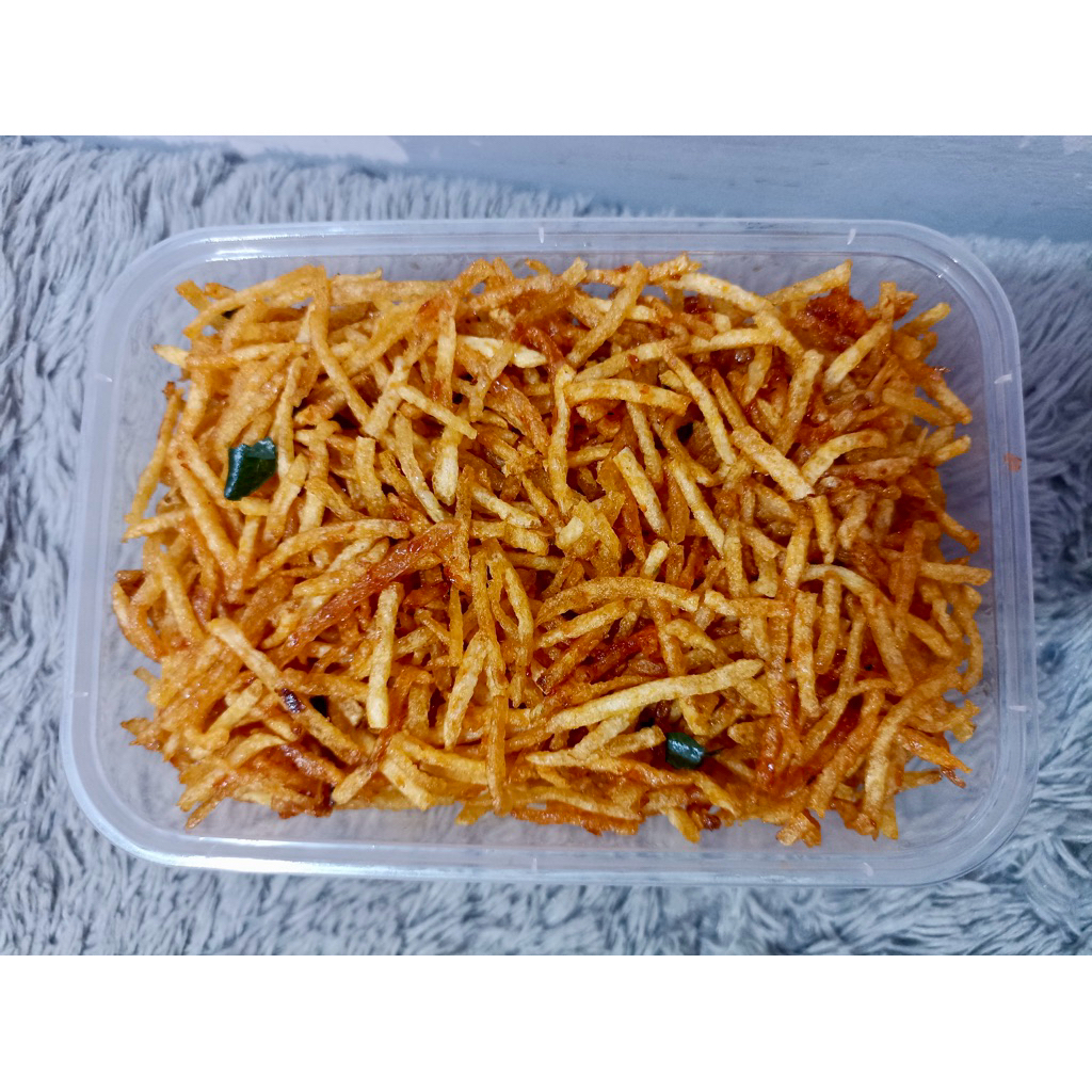 

Kentang Mustofa pedas/original 250 gr