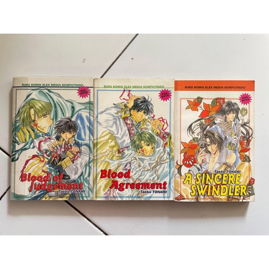 KOMIK SET BLOOD OF JUDGEMENT | BROMANCE SHOUNEN AI