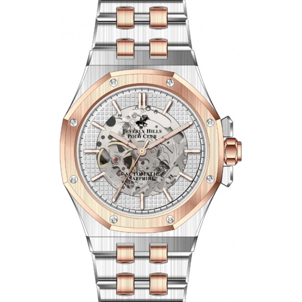 JAM TANGAN PRIA BEVERLY HILLS POLO CLUB BP3573X.530 AUTOMATIC