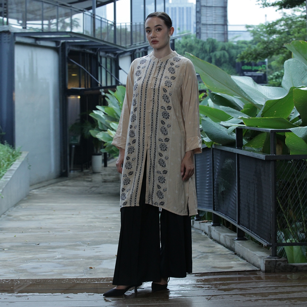 Batik Huza - Tunik Laseef - Atasan Batik Wanita