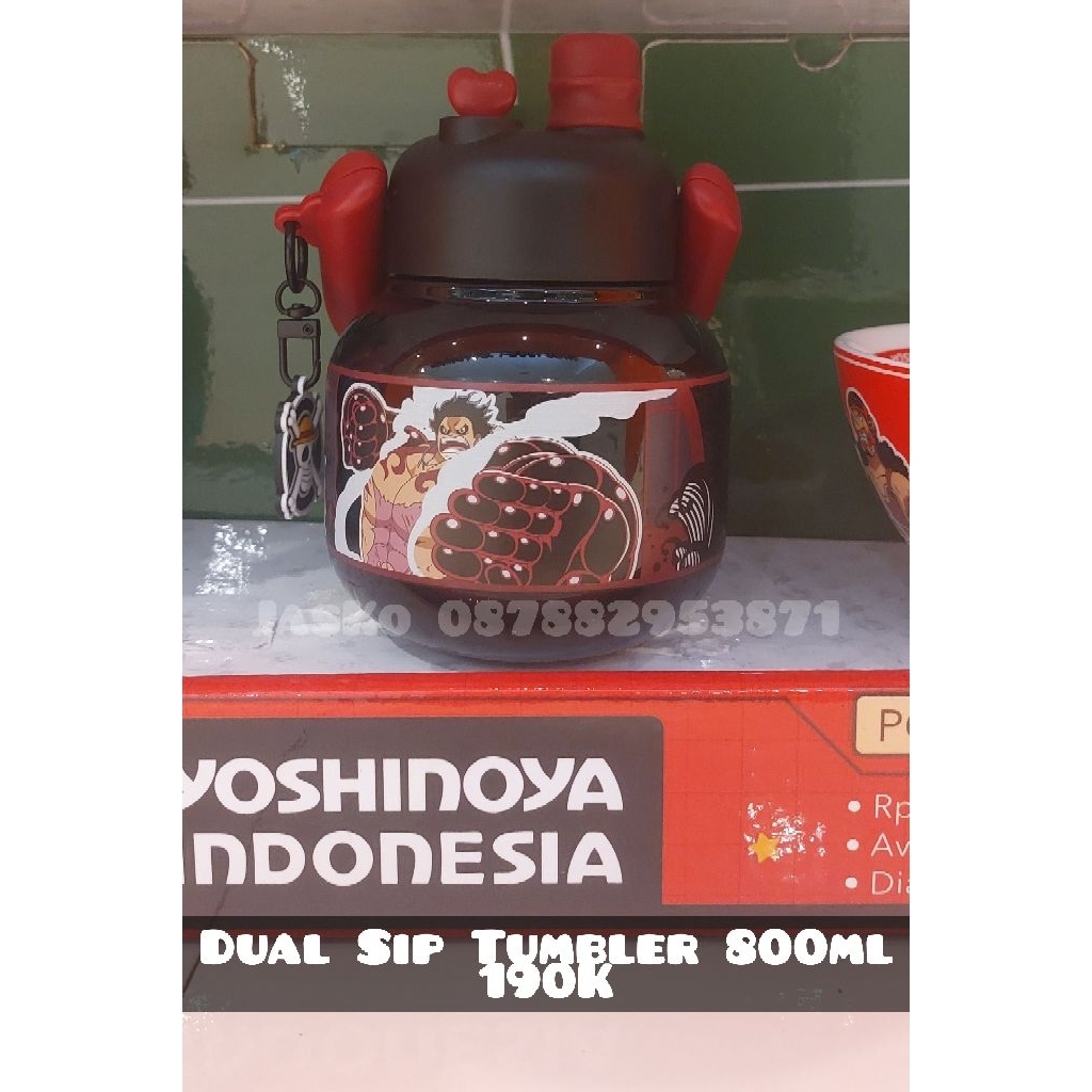 Dual Sip Tumbler Yoshinoya x One Piece