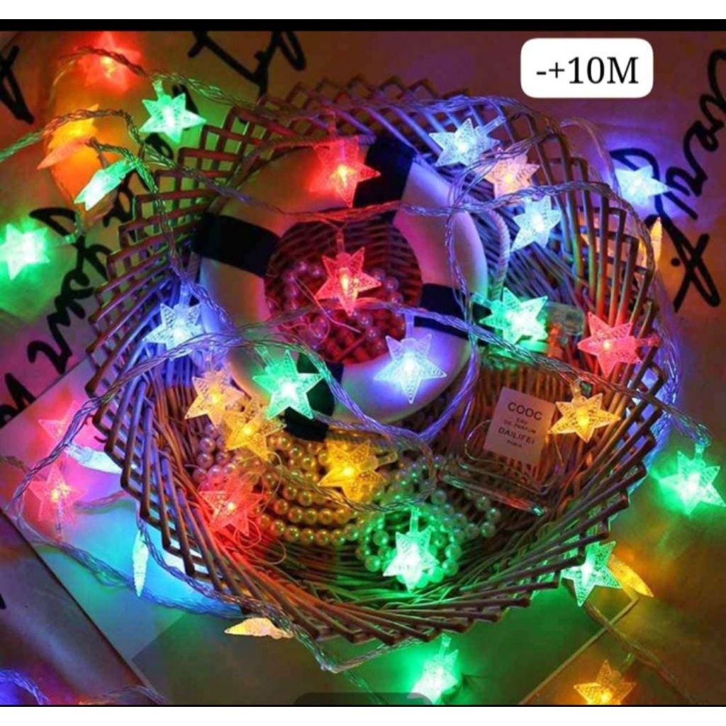 Lampu Bulan Bintang  ±10 meter