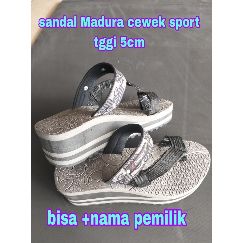 Sandal Madura wanita sport