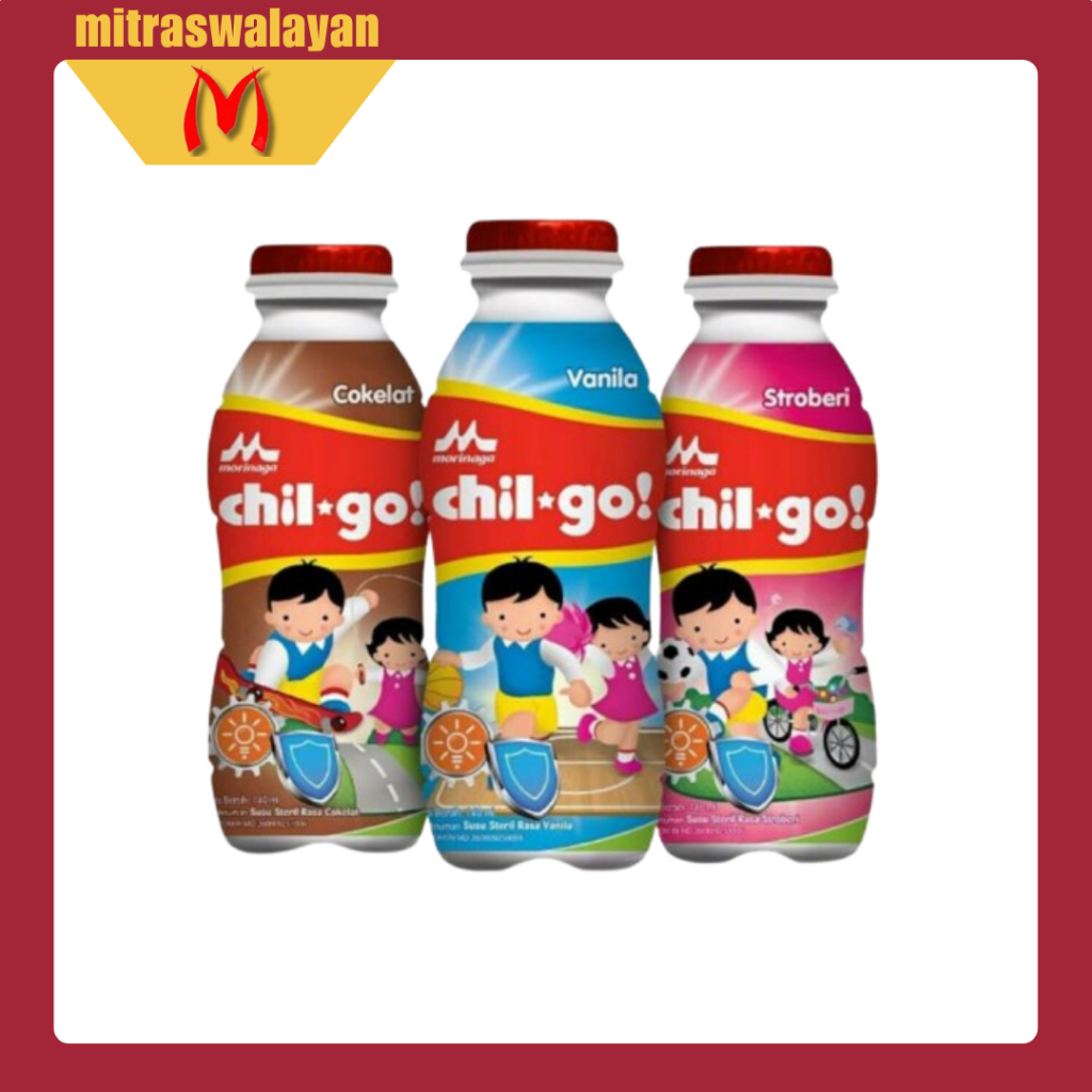 

MORINAGA Chil-Go Susu UHT Kemasan 130 ml