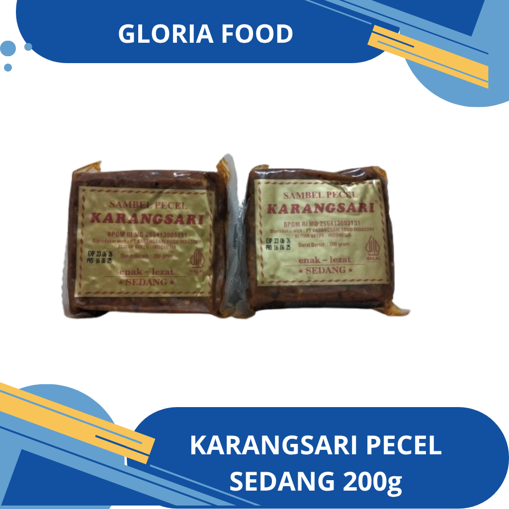 

KARANGSARI BUMBU PECEL - 200gr - SEDANG