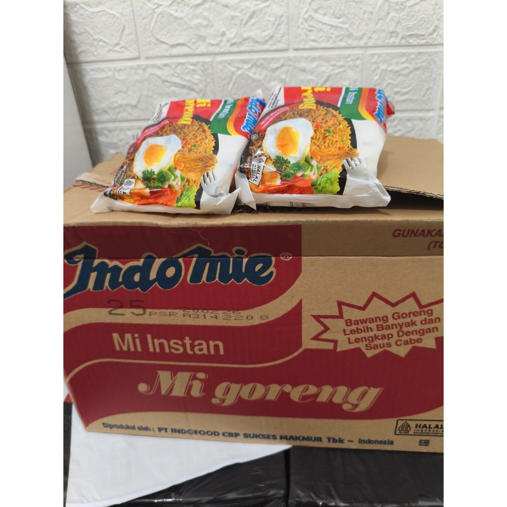 

Indomie goreng 1 dus isi 40