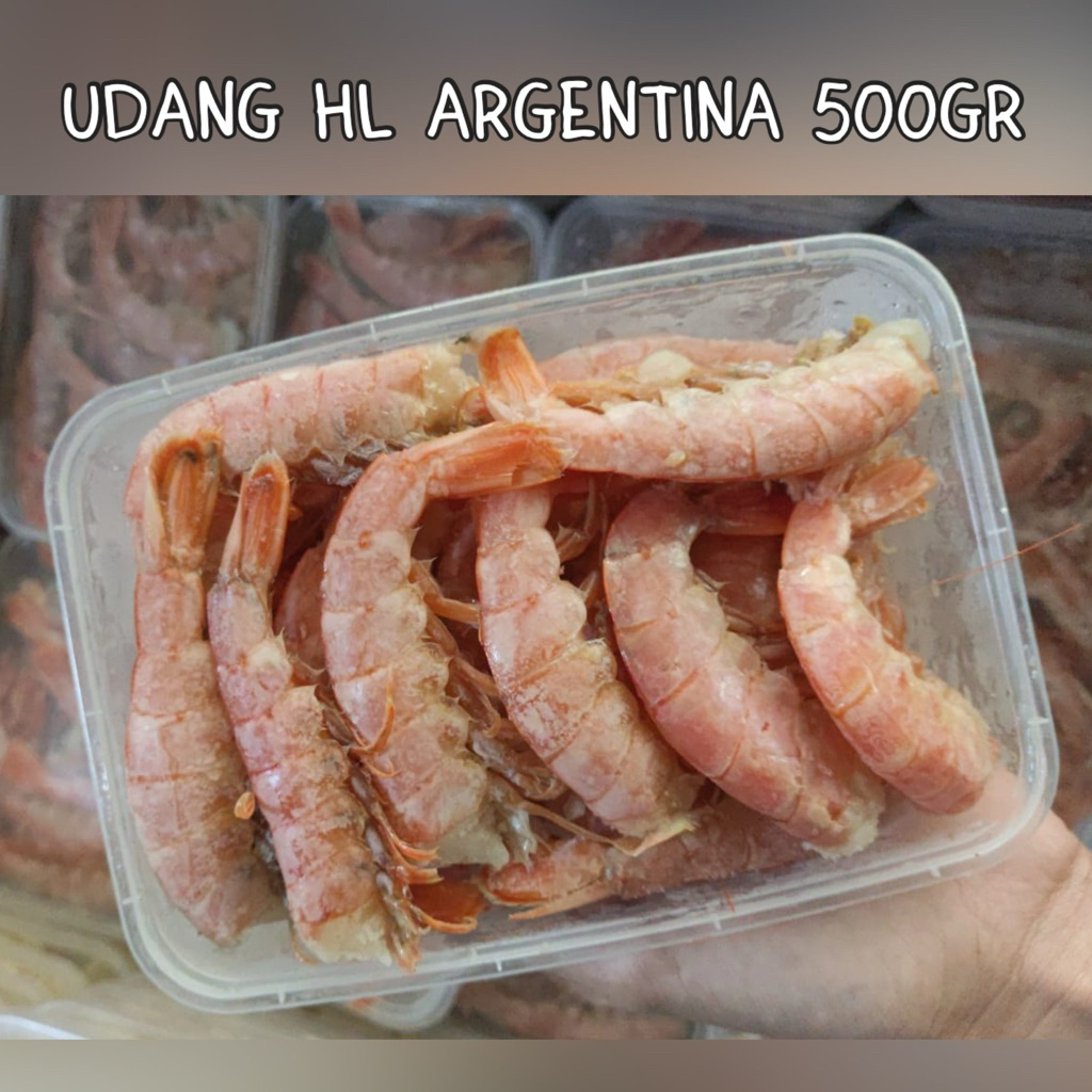 

FROZEN FOOD//UDANG HL ARGENTINA 500gr