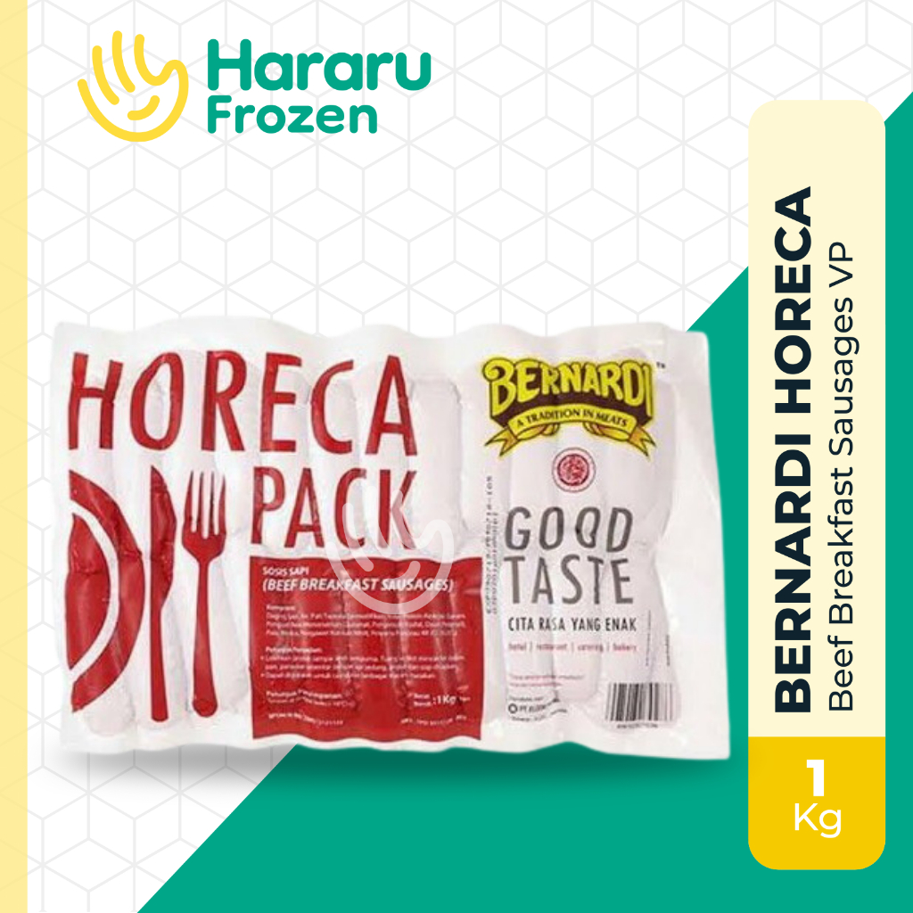 

Bernardi Sosis Sapi Breakfast Horeca 1kg