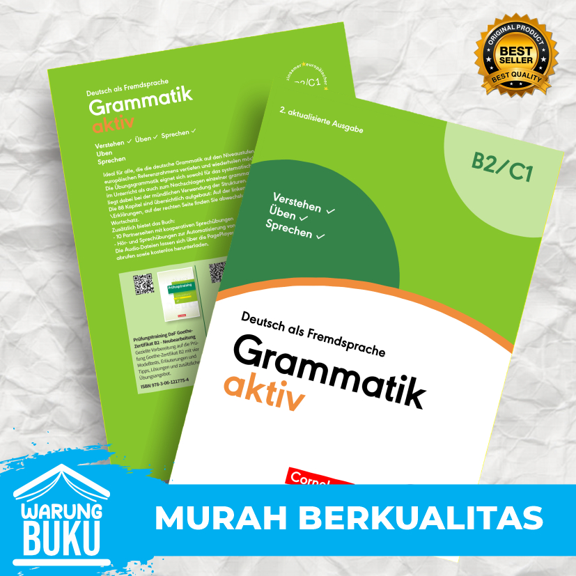 

Buku Grammatik aktiv NEU B2-C1 – Deutsch als Fremdsprache FULL COLOR ukuran A4