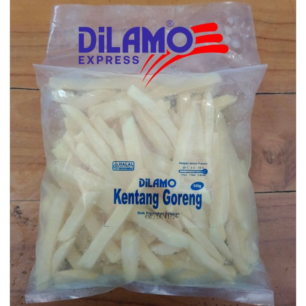 

Dilamo Kentang Goreng Straight Cut Frozen