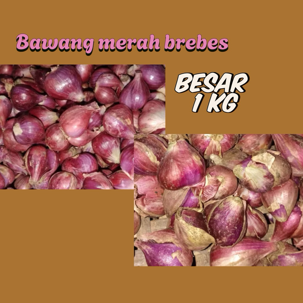 

Bawang merah asli brebes besar 1 kg