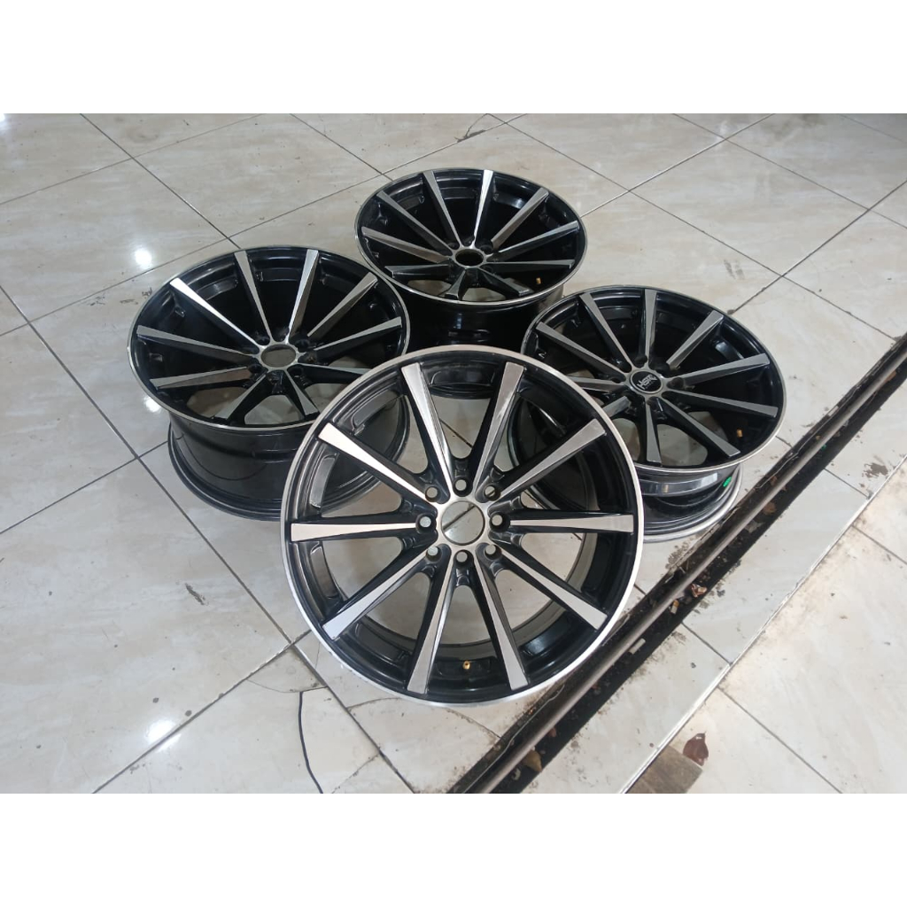 Velg Murah Second Aman HSR Hustler Ring 17 Pcd 4x100/114.3