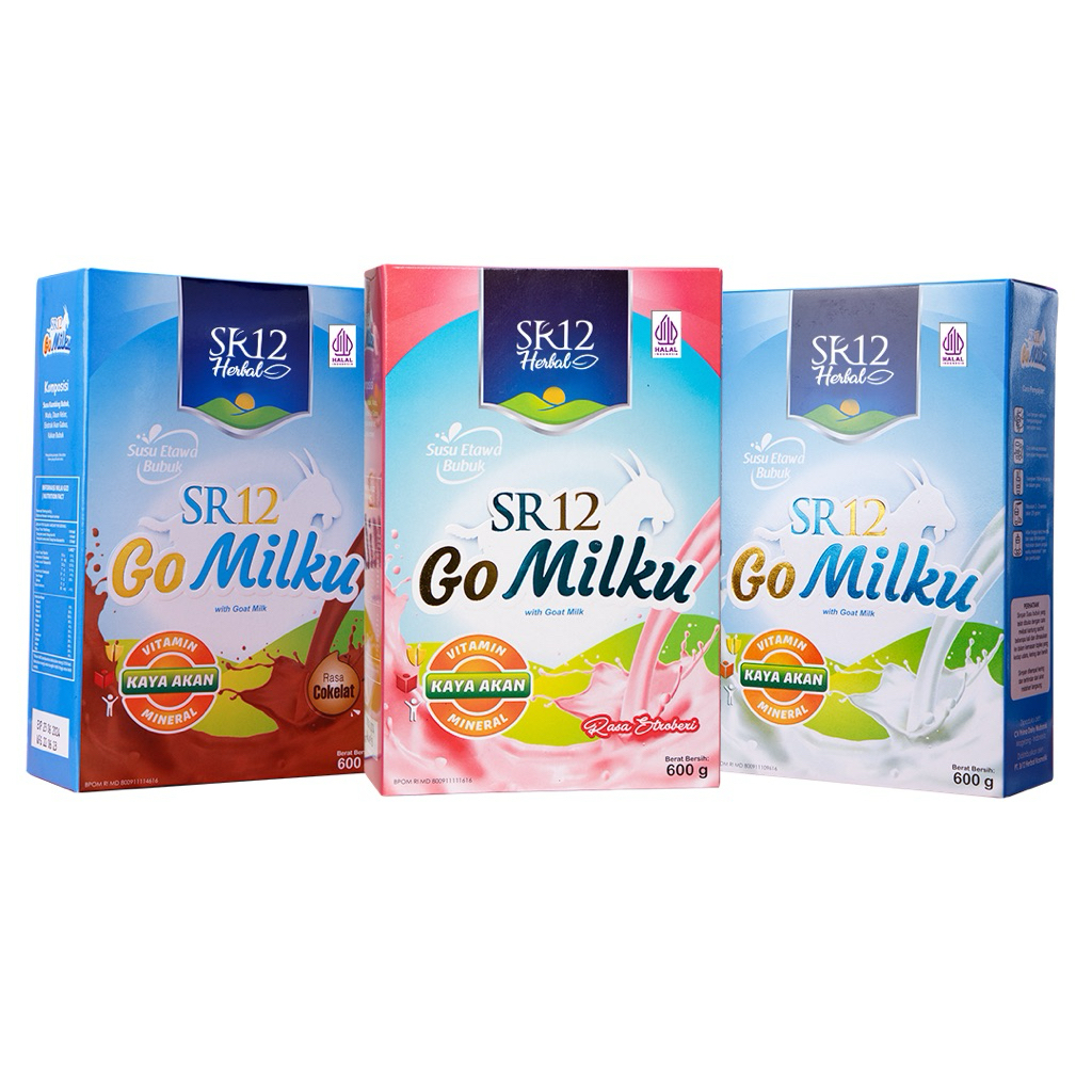 

Go Milku SR12 MAGETAN 200 g Susu Kambing Etawa Premium Mengandung Herbal Untuk Anak,Ibu Memyusui dan Lansia