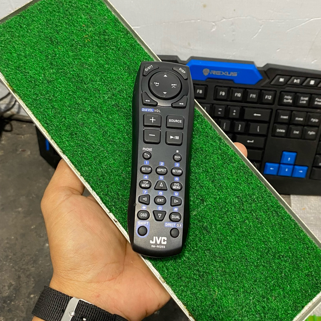 Remote Remot Control Audio Mobil JVC RM-RK255 Original Second