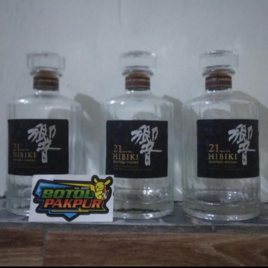 Botol kosong - hibiki 21 no dus