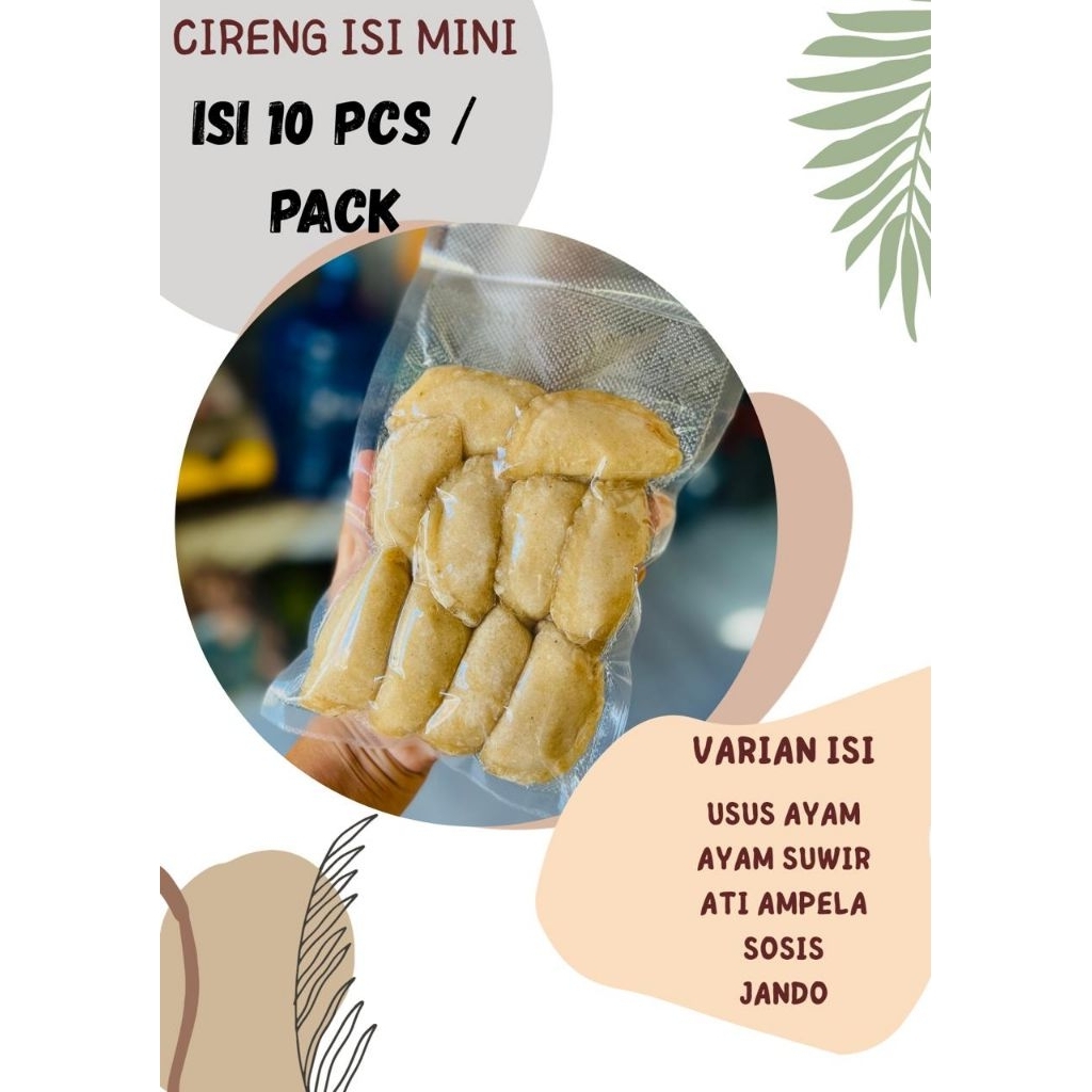 

Cireng isi mini (10pcs)