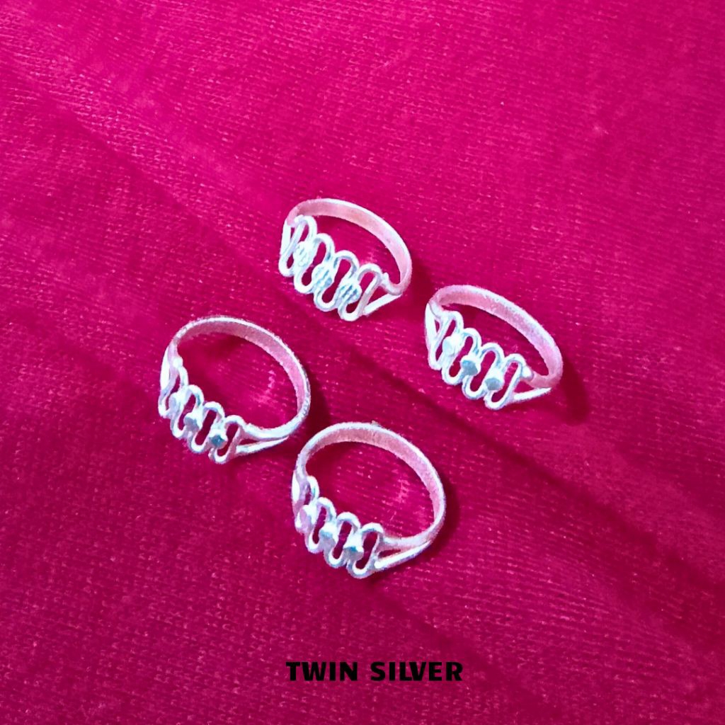 cincin wanita dewasa perak murni asli, buatan tangan pengrajin perak perhiasan perak murni asli