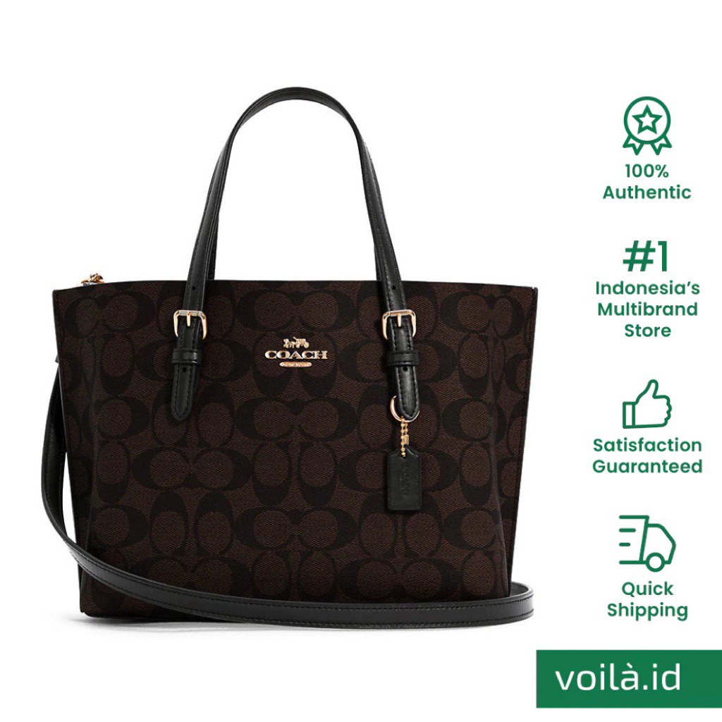 Coach Mollie Tote 25 Bag Signiture (Preloved)