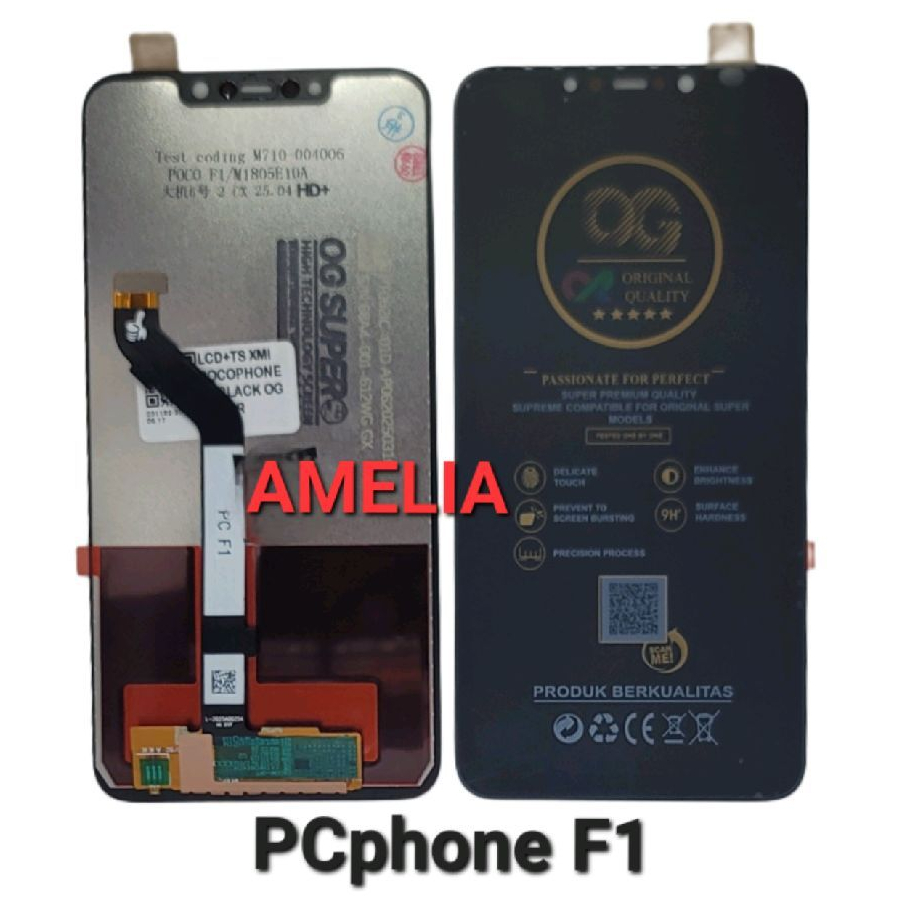 LCD POCO F1 POCOPHONE F1 FULLSET TOUCHSCREEN ORIGINAL
