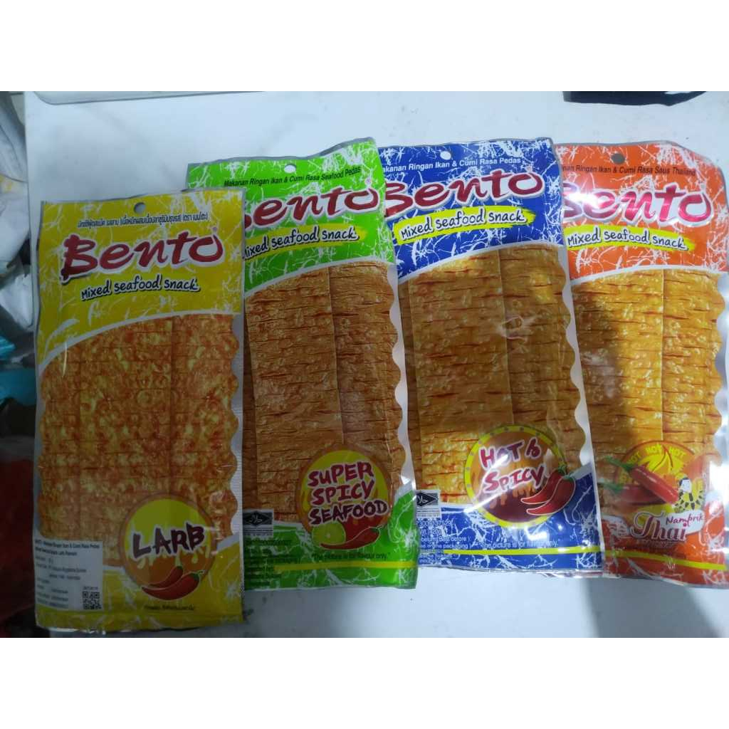 

Bento Juhi Squid Seafood Snack Thailand 20 g