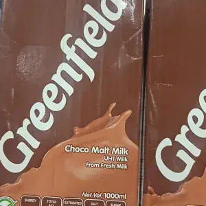 

Susu greenfillds coklat