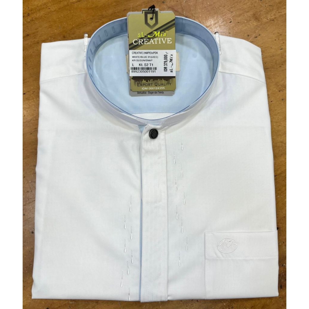 BAJU KOKO AL MIA CRATIVE LENGAN PENDEK/BAJU KOKO AL MIA