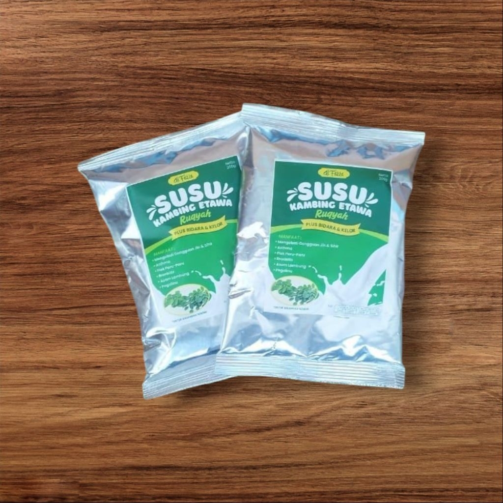 

susu kambing etawa plus bidara dan kelor rasa enak