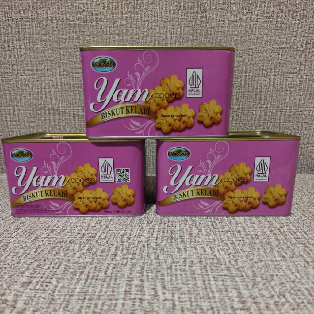 

Yam Cookies Biskut Keladi Monsta