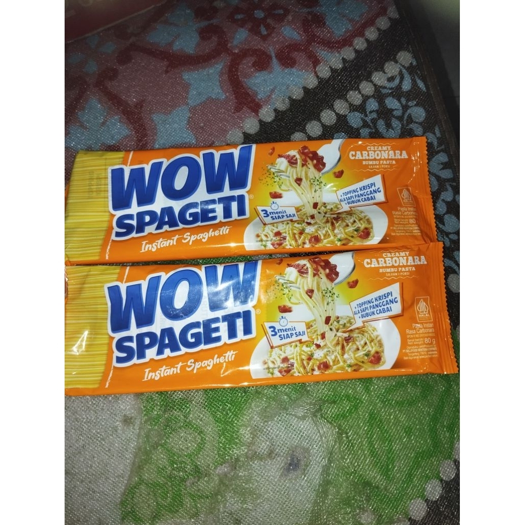 

Wow Spageti carbonara