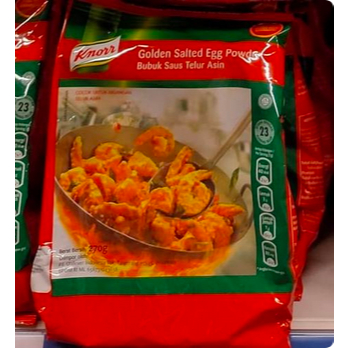 

Knorr bubuk saus telur asin golden salted egg powder 270gr(BB)