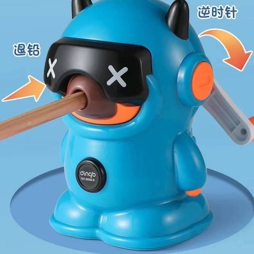 

TCC mart Rautan Pensil/ serutan Pensil robot beruang anak-anak karakter lucu BD-8668-B