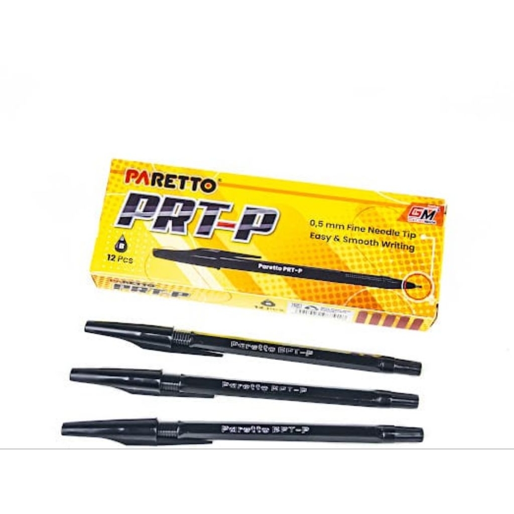 

Pulpen Paretto0.5 mm PRT -P Gajah Mada(1 Kotok isi12 pc)