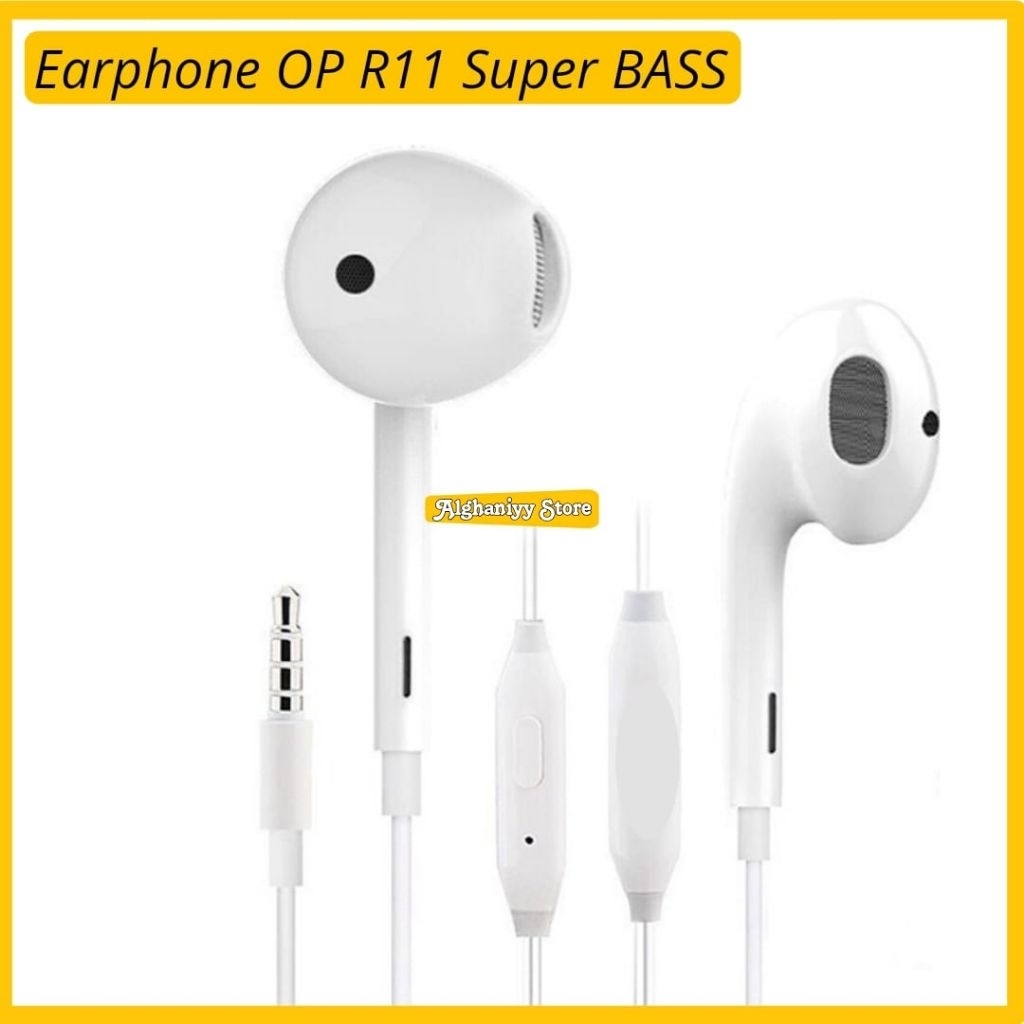 Headset Earphone oppo A31 A5 2020 A9 2020 Original 100% Stereo Super Bass