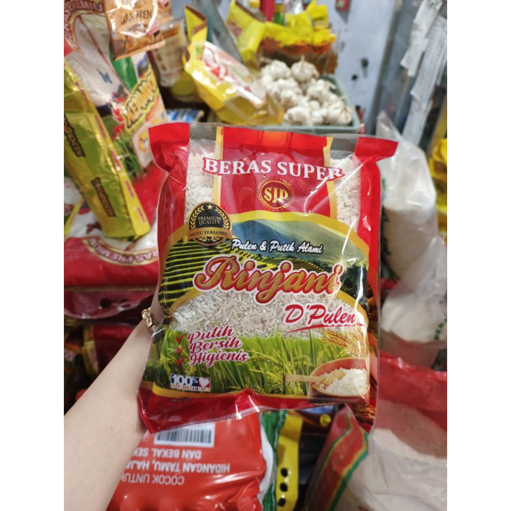 

BERAS PULEN 1 KG MERK RINJANI