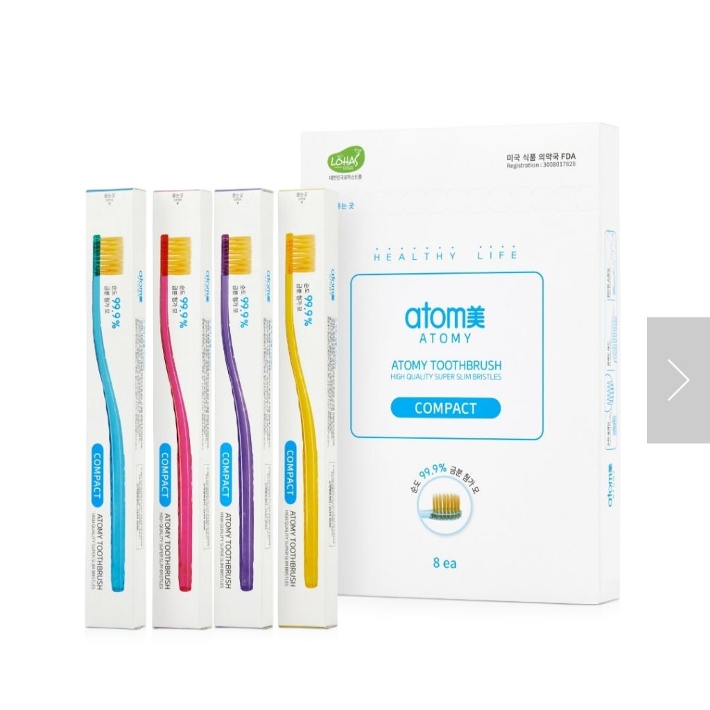 Sikat gigi Atomy ukuran kecil (compact)